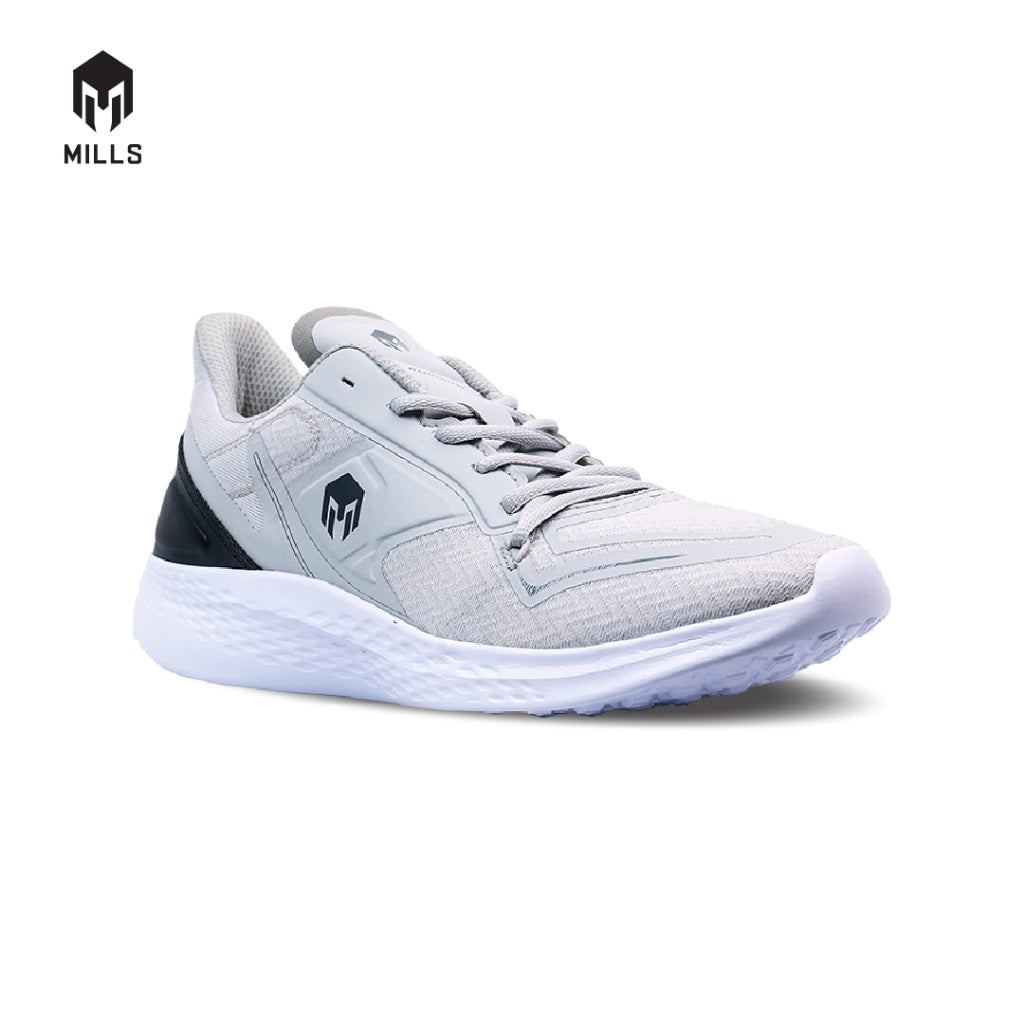Mills Sepatu Lari Running Shoes Treximo Omega LT. Grey / Black 9100108