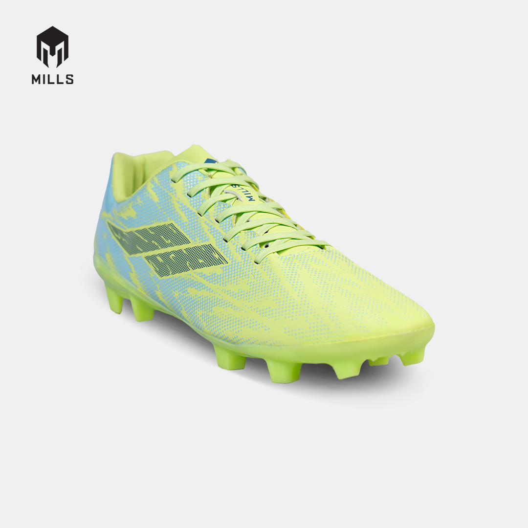 MILLS SEPATU SEPAKBOLA XENON FG LIME.GREEN/SKY.BLUE 9302307