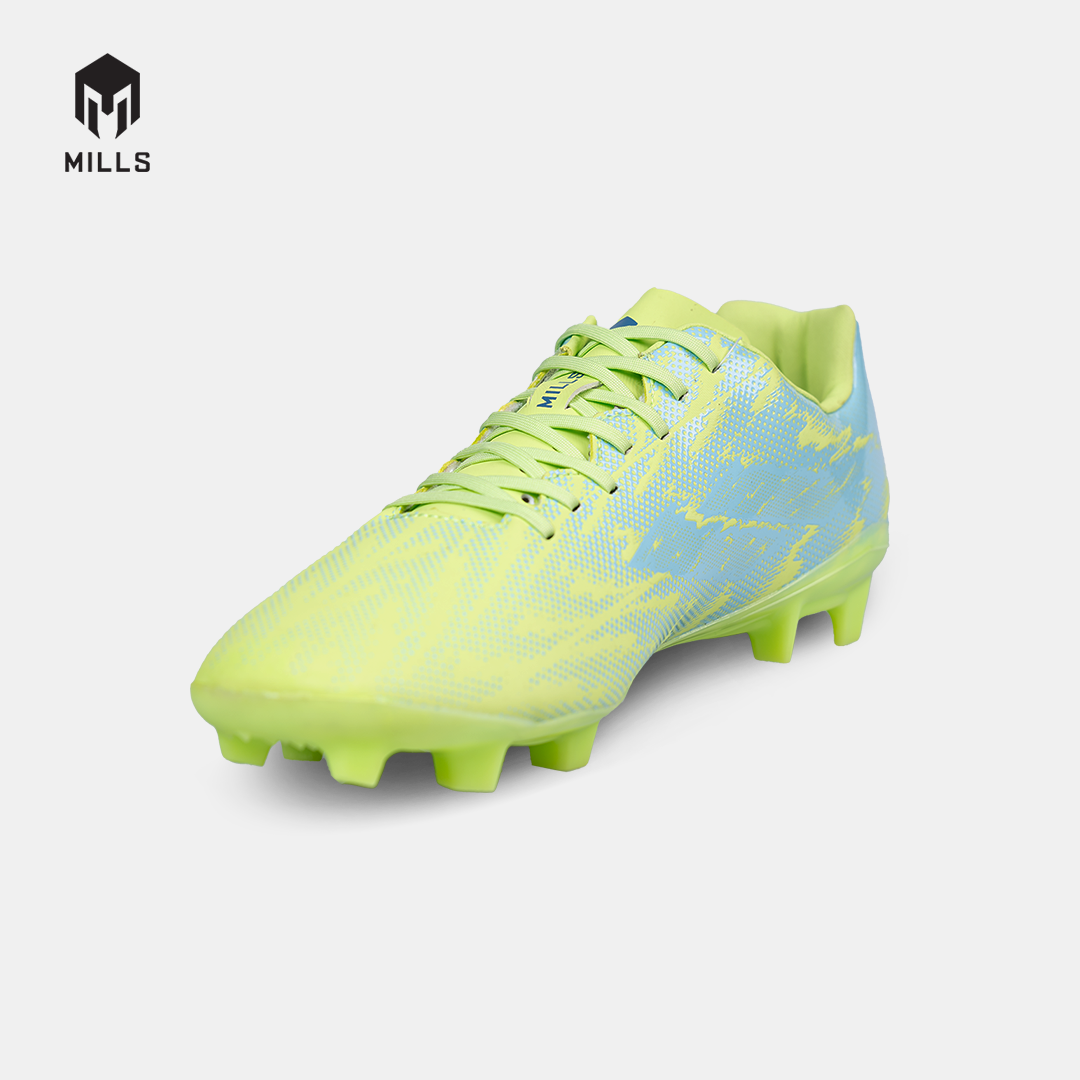 MILLS SEPATU SEPAKBOLA XENON FG LIME.GREEN/SKY.BLUE 9302307