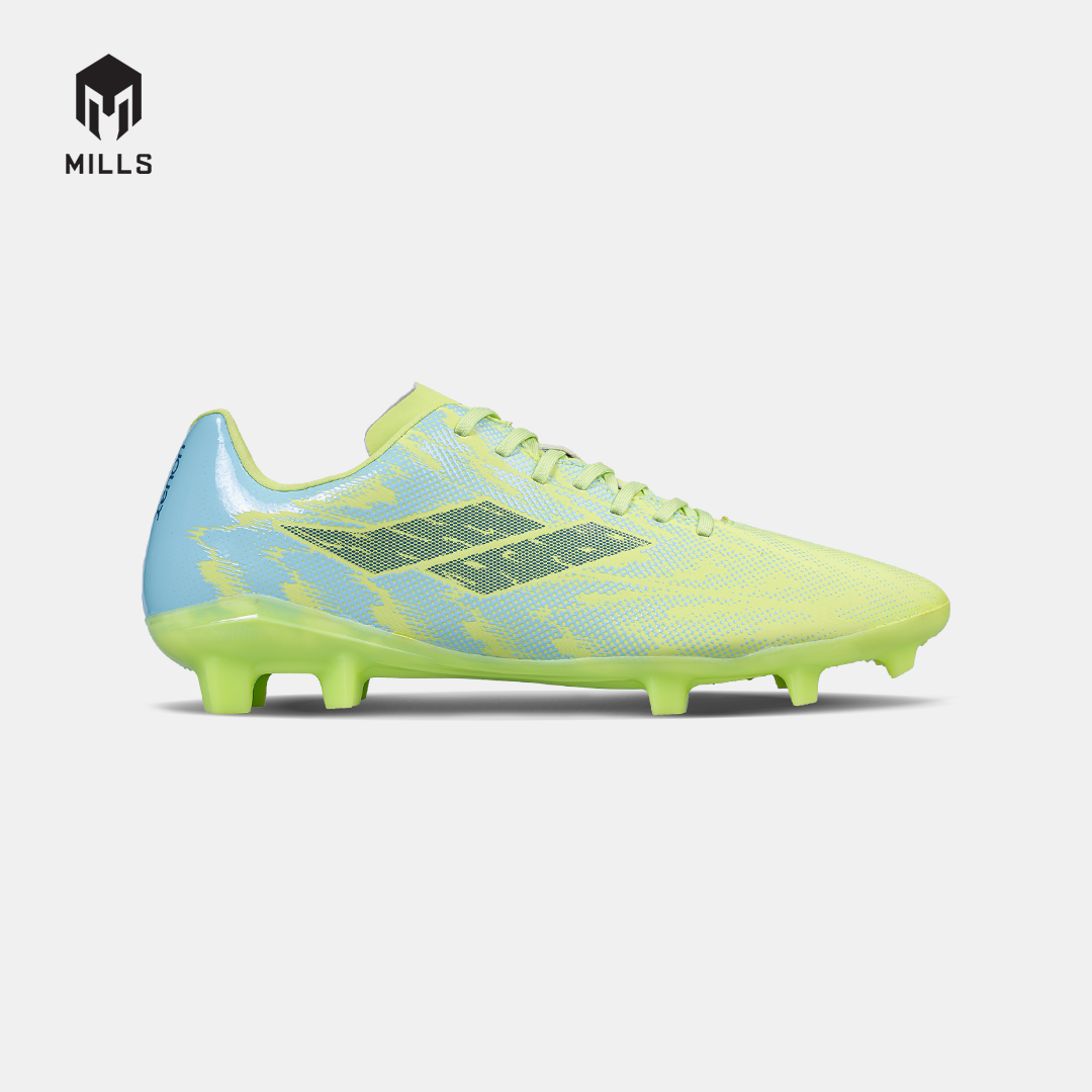 MILLS SEPATU SEPAKBOLA XENON FG LIME.GREEN/SKY.BLUE 9302307