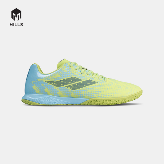 MILLS SEPATU FUTSAL XENON IN LIME.GREEN/SKY.BLUE 9401607