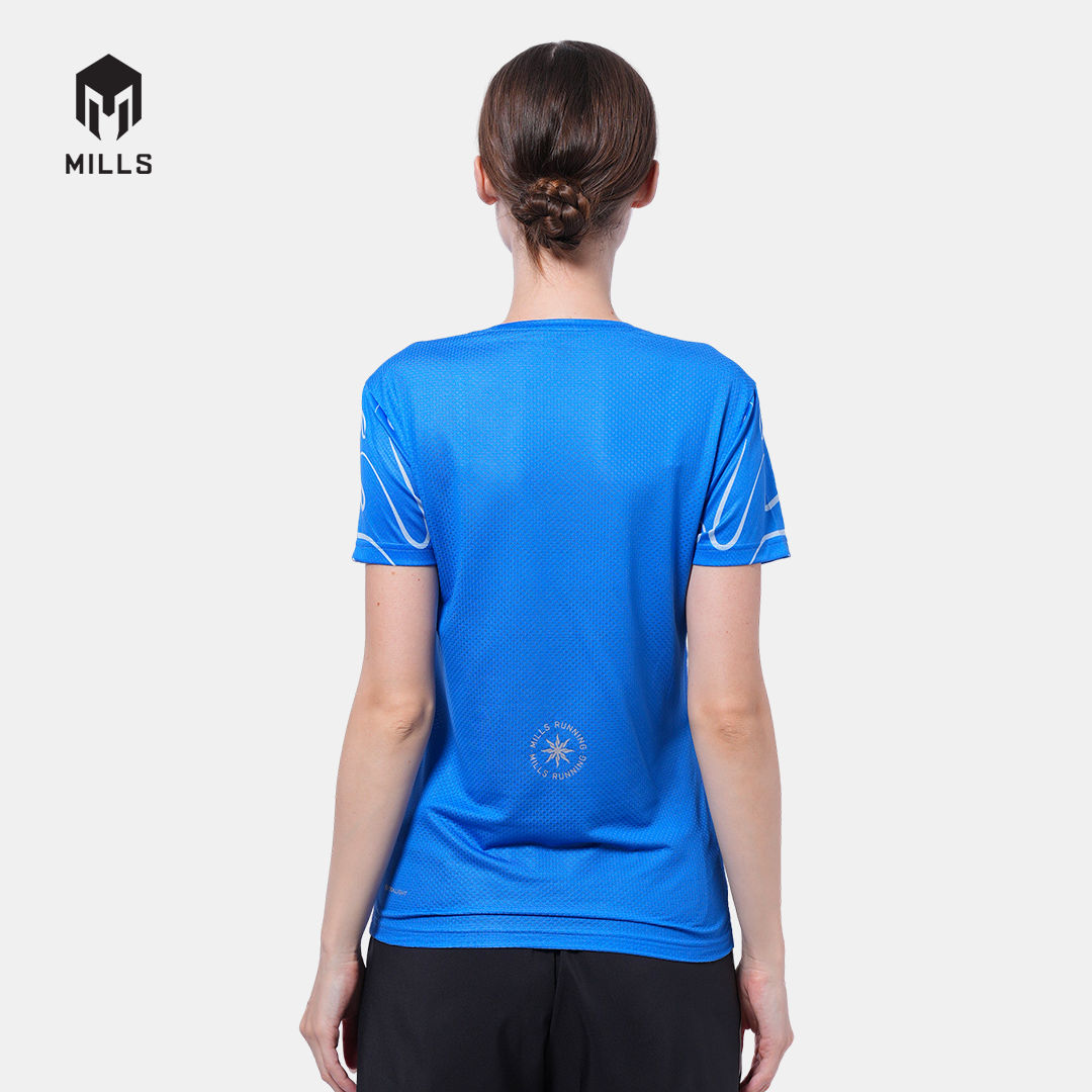 MILLS BAJU OLAHRAGA RUNNING RIVORA RUNNING T-SHIRT WOMEN 00100115