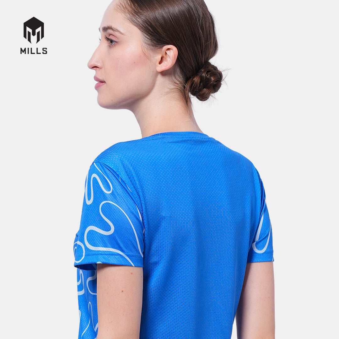 MILLS BAJU OLAHRAGA RUNNING RIVORA RUNNING T-SHIRT WOMEN 00100115
