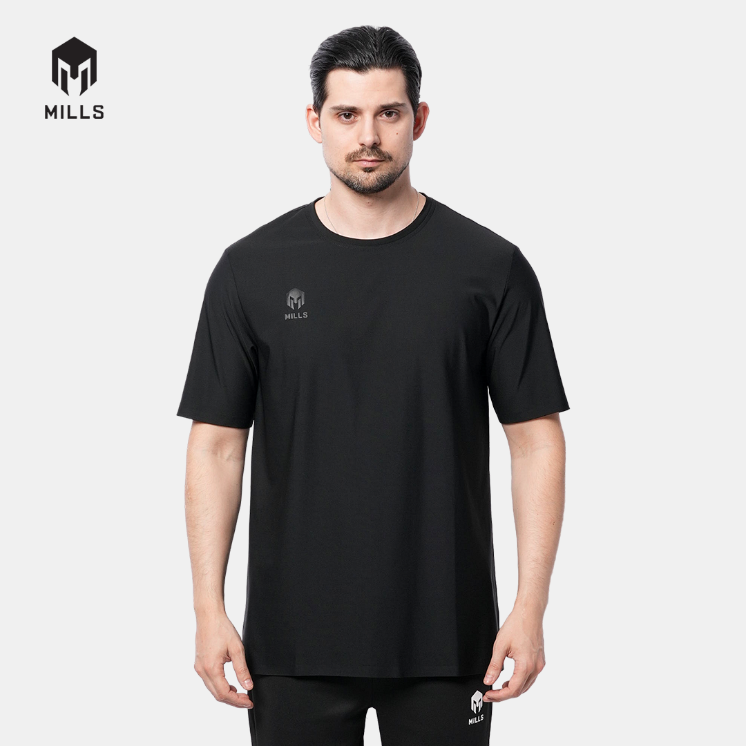 MILLS Kaos Oblong Katun Cotton T-Shirt Energa 00100050