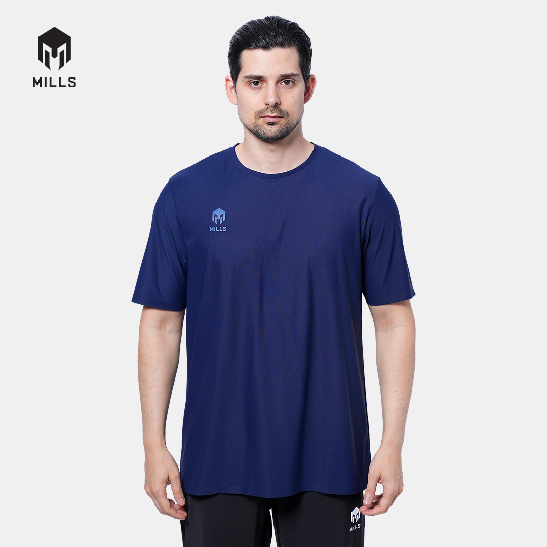MILLS Kaos Oblong Katun Cotton T-Shirt Energa 00100050
