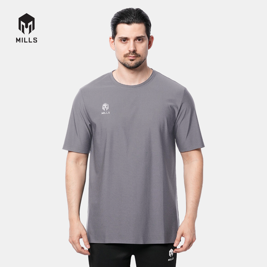 MILLS Kaos Oblong Katun Cotton T-Shirt Energa 00100050