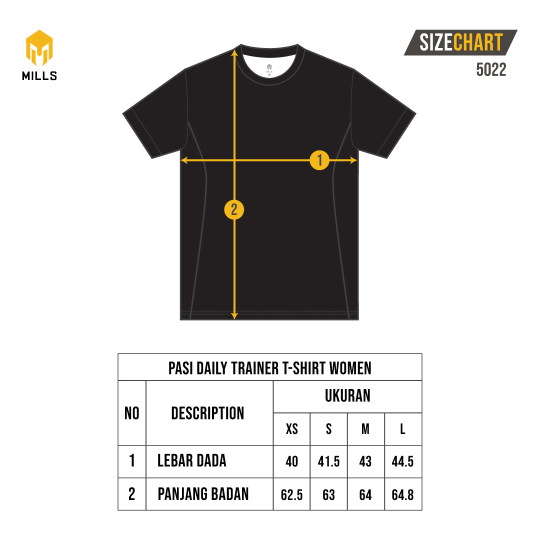 MILLS PASI DAILY TRAINER RUNNING T-SHIRT WOMEN BLACK 5022 10