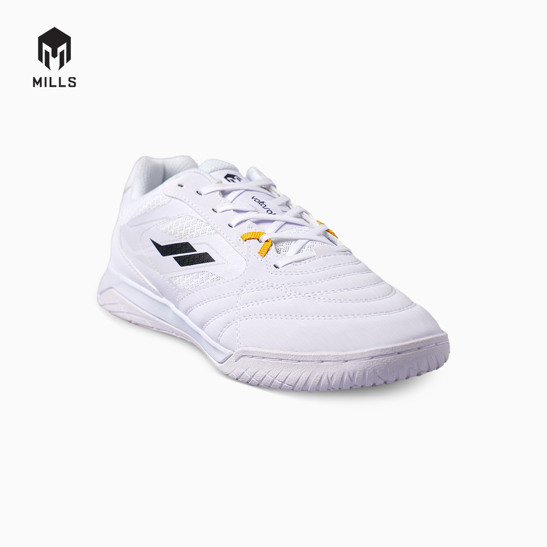 MILLS SEPATU FUTSAL VOLTASALA ARION M2 WHITE/GOLD/BLACK 9501901