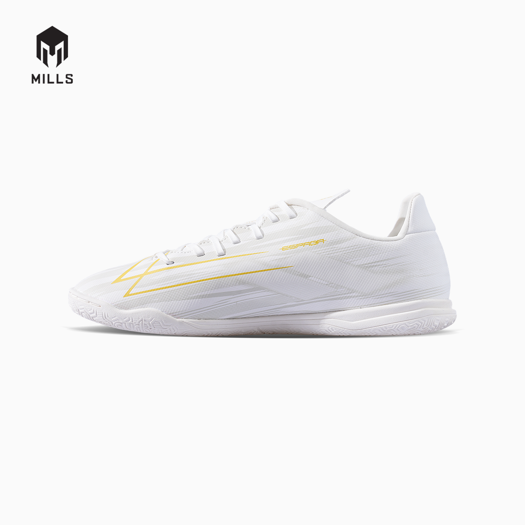 MILLS SEPATU FUTSAL ESPADA IN JR WHITE/GOLD 9801203