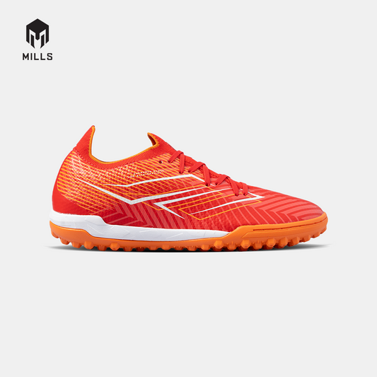MILLS Sepatu Futsal Helios Prime Turf Bright Red / White / Orange 9001401