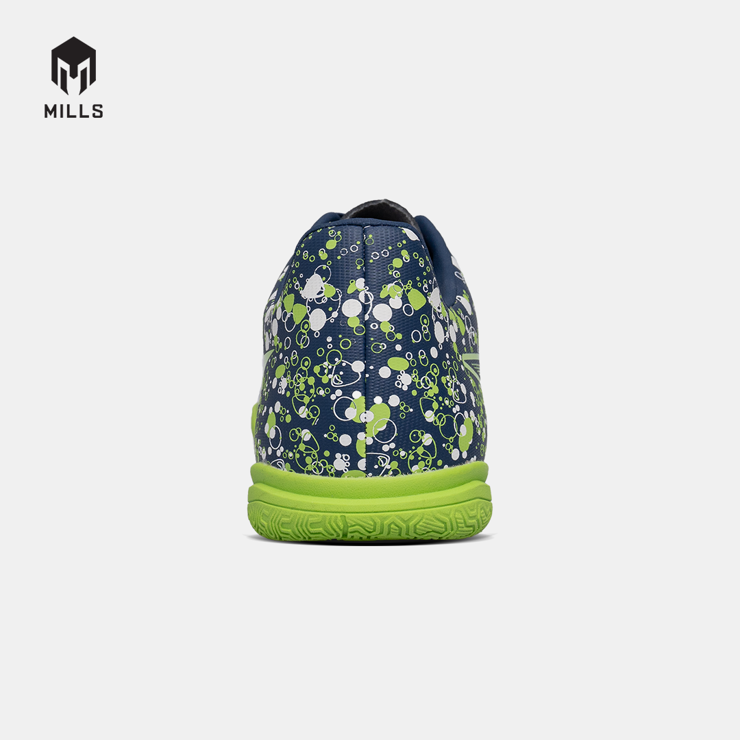 MILLS SEPATU FUTSAL OXY IN JR NAVY/GREEN 9801108