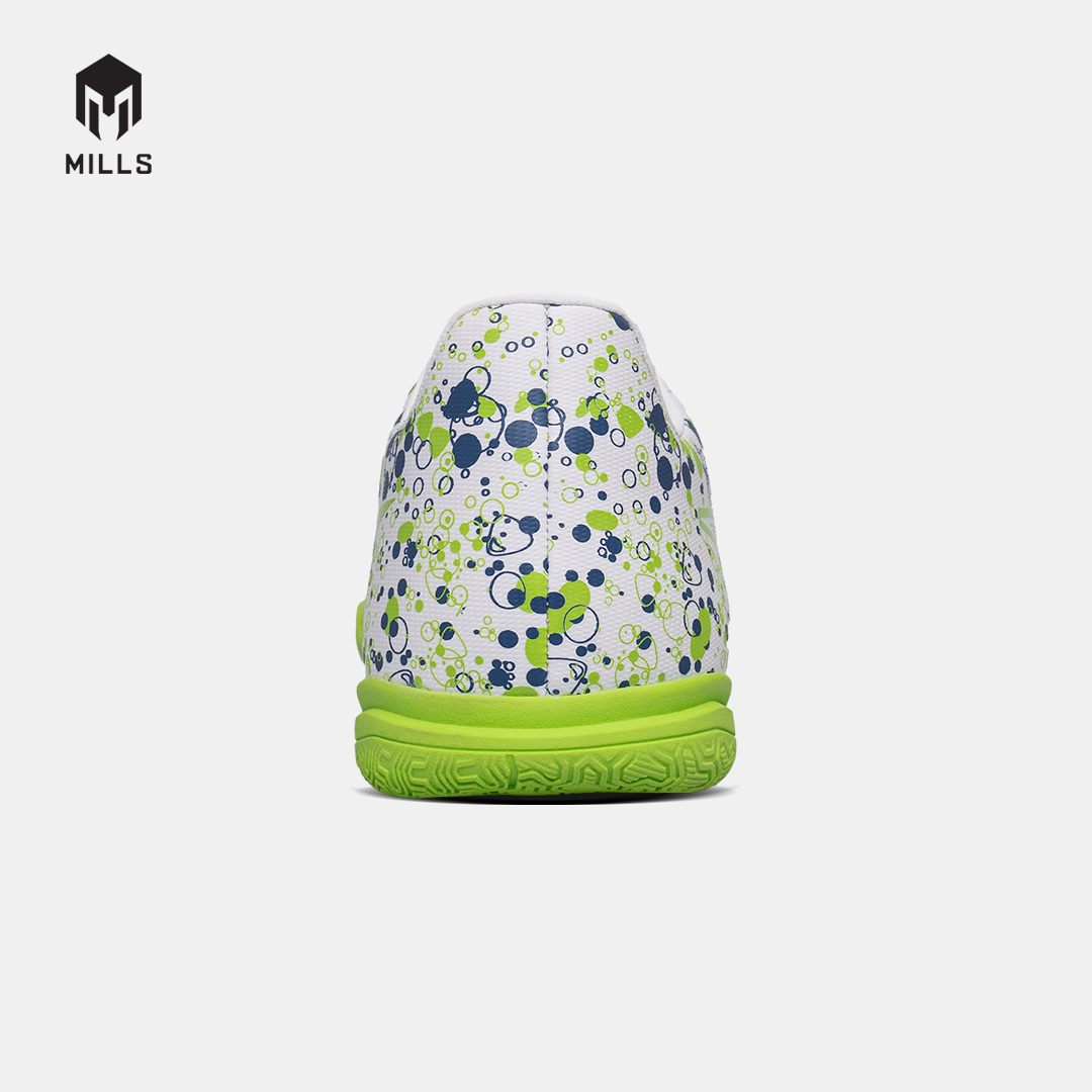 MILLS SEPATU FUTSAL OXY IN JR WHITE/LT.GREEN 9801107