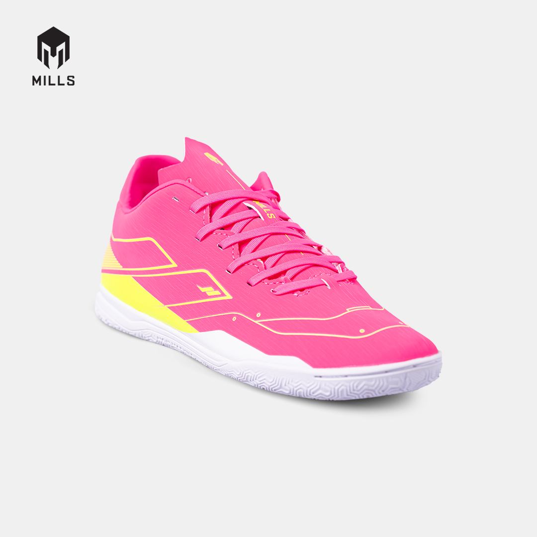 MILLS SEPATU FUTSAL VULCAN 2.0 IN JR MAGENTA/NEON/WHITE 9803302