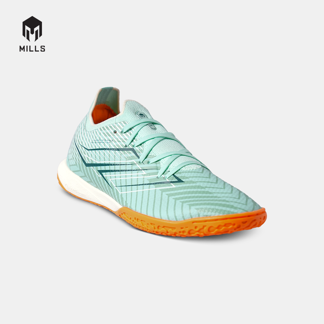 MILLS SEPATU FUTSAL XYCLOPS HELIOS PRIME IN SOFT.GREEN/ORANGE 9405803