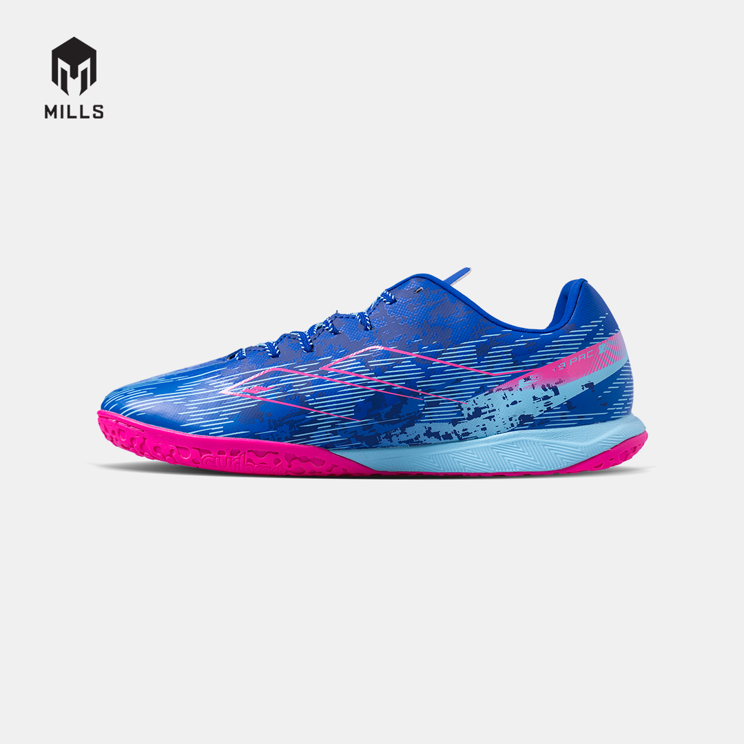 MILLS Sepatu Futsal Xyclops Speedfreak 1.2 Prime IN Prussian.Blue/Pink/Sky.Blue 9406002