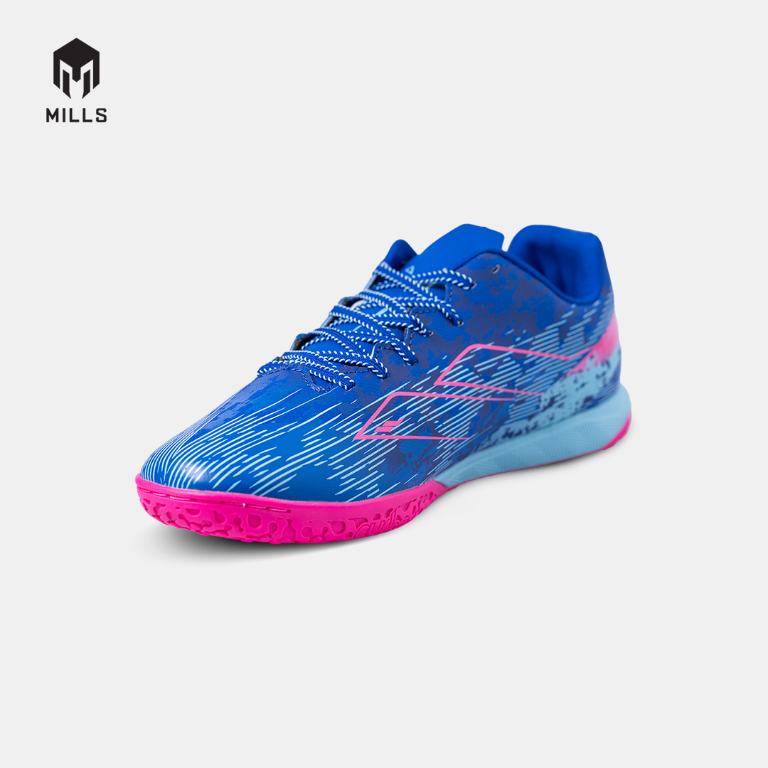MILLS Sepatu Futsal Xyclops Speedfreak 1.2 Prime IN Prussian.Blue/Pink/Sky.Blue 9406002