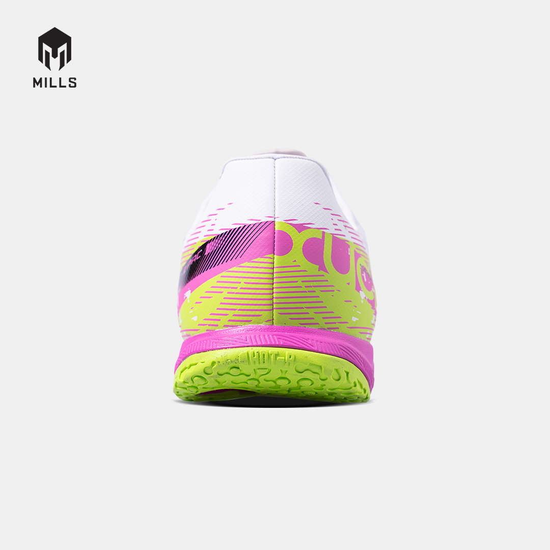 MILLS Sepatu Futsal Xyclops Speedfreak 1.2 Prime IN White/Lime.Green/Pink 9406004