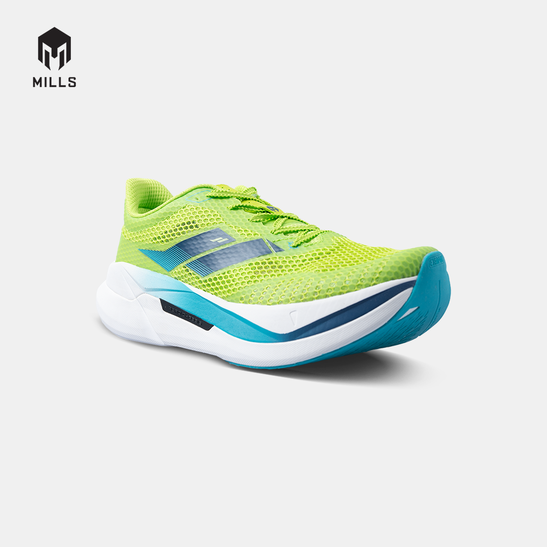 MILLS SEPATU LARI RUNNING SHOES ENERPRO ZENITH NEON.LIME/POSEIDON.BLUE/TURQOUISE 9104501