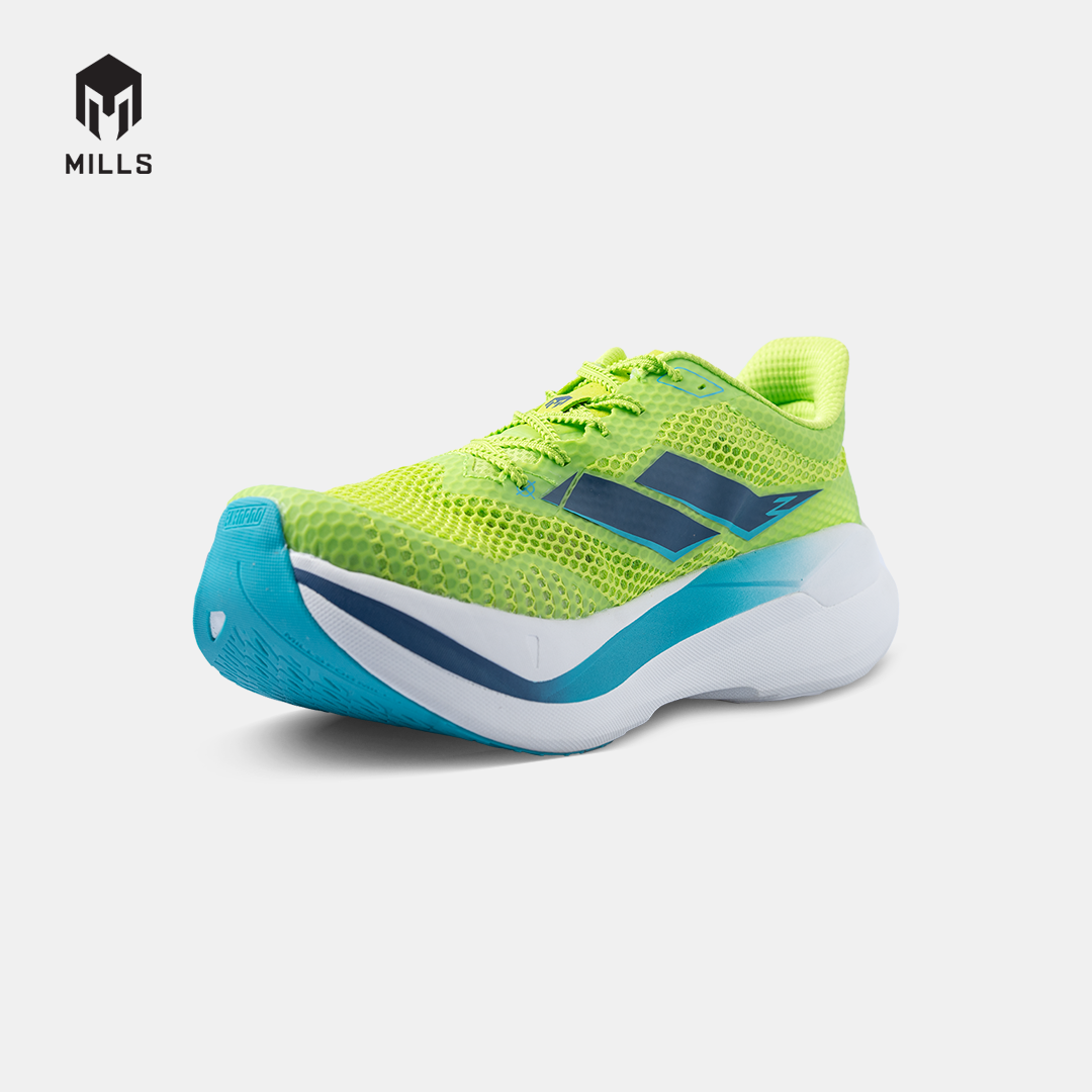 MILLS SEPATU LARI RUNNING SHOES ENERPRO ZENITH NEON.LIME/POSEIDON.BLUE/TURQOUISE 9104501
