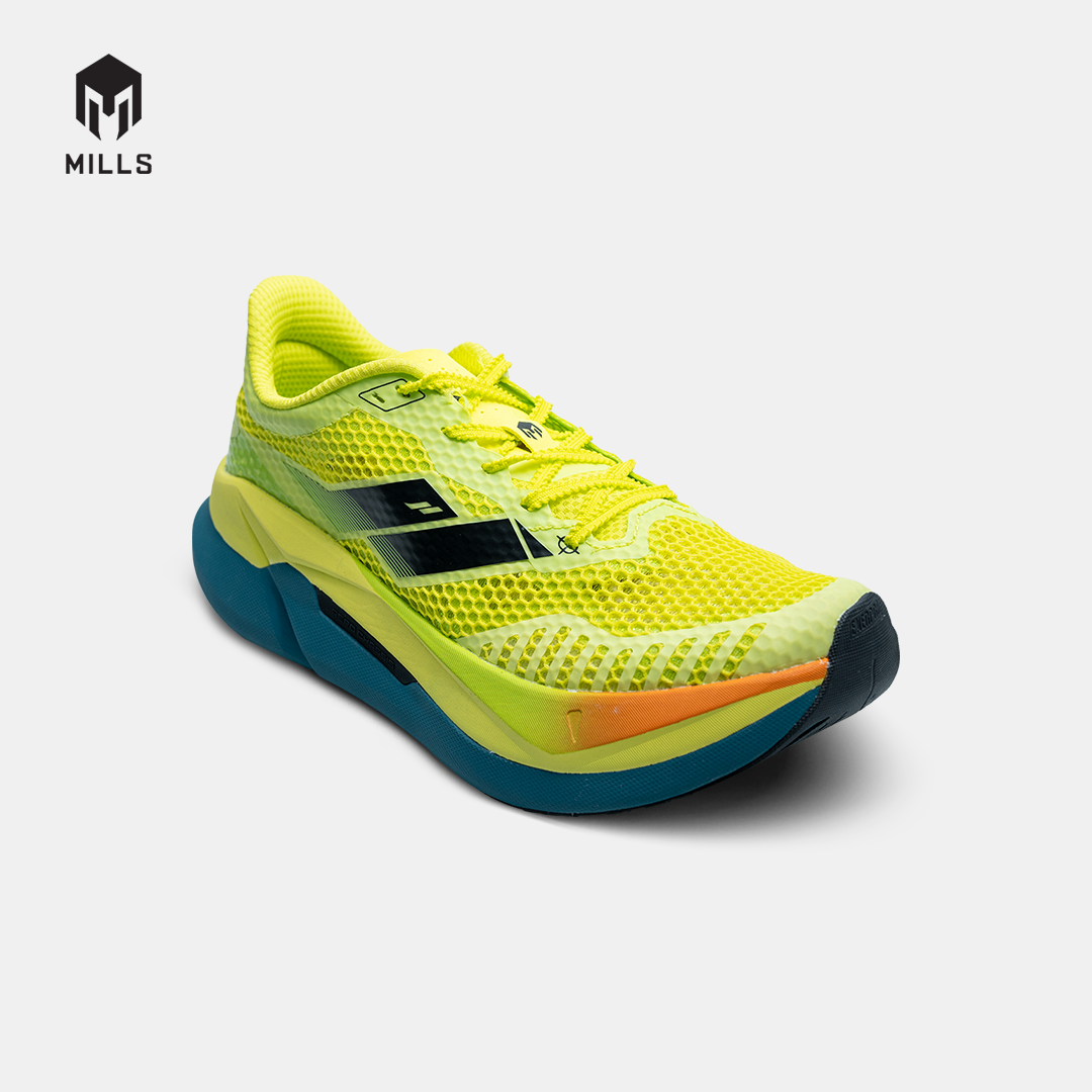 MILLS SEPATU LARI RUNNING SHOES ENERPRO ZENITH LEMON/DK.PINE/ORANGE 9104401