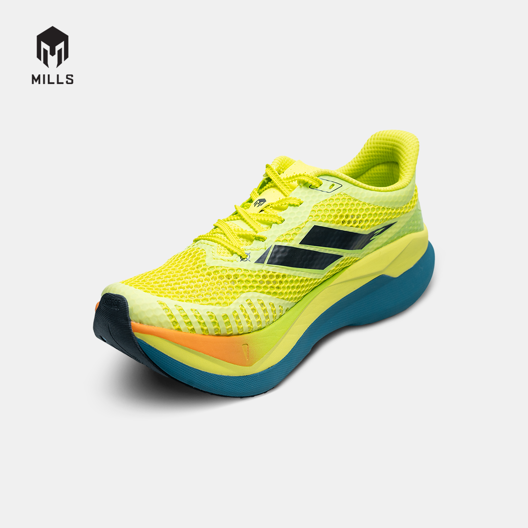 MILLS SEPATU LARI RUNNING SHOES ENERPRO ZENITH LEMON/DK.PINE/ORANGE 9104401