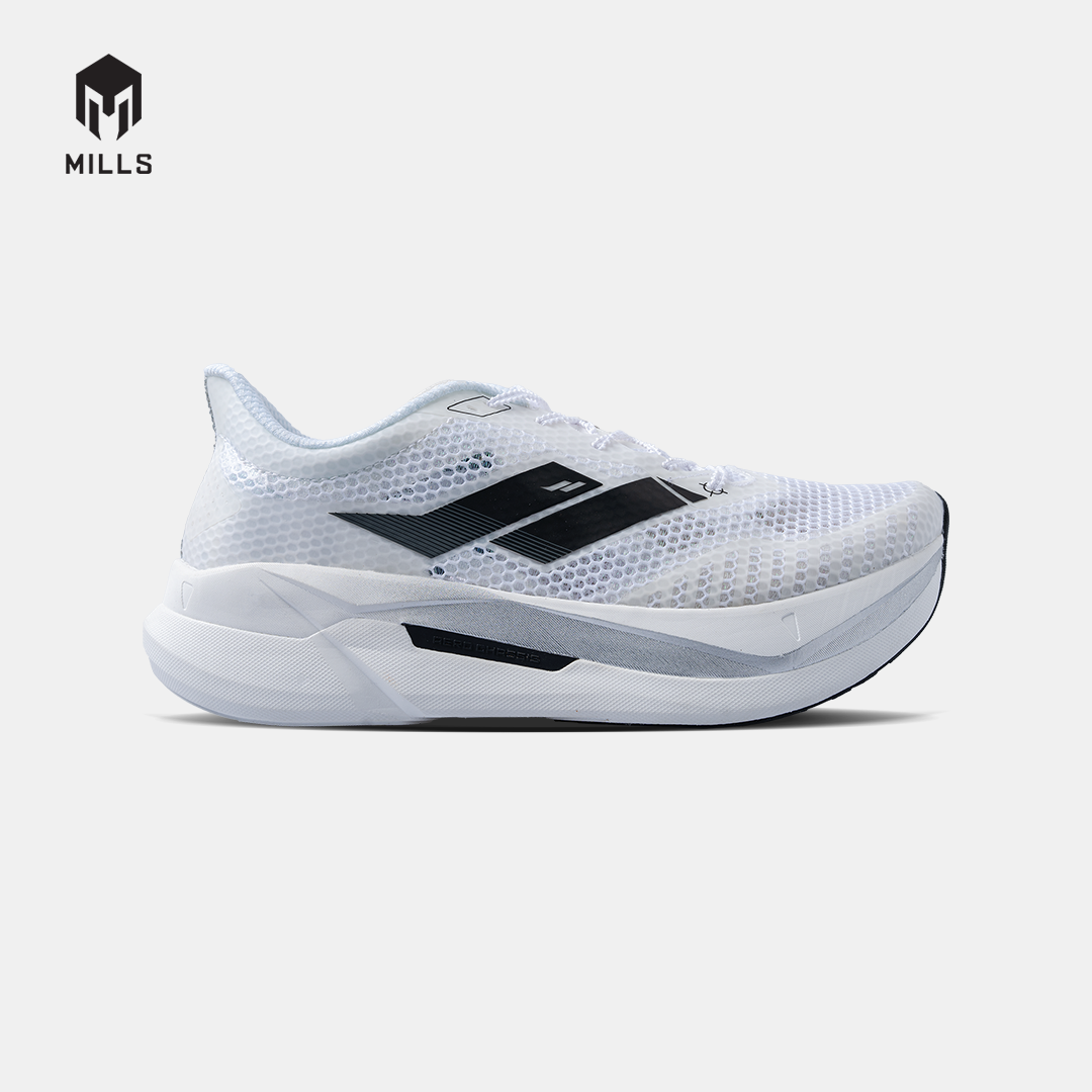 MILLS SEPATU LARI RUNNING SHOES ENERPRO ZENITH WHITE/BLACK 9104503