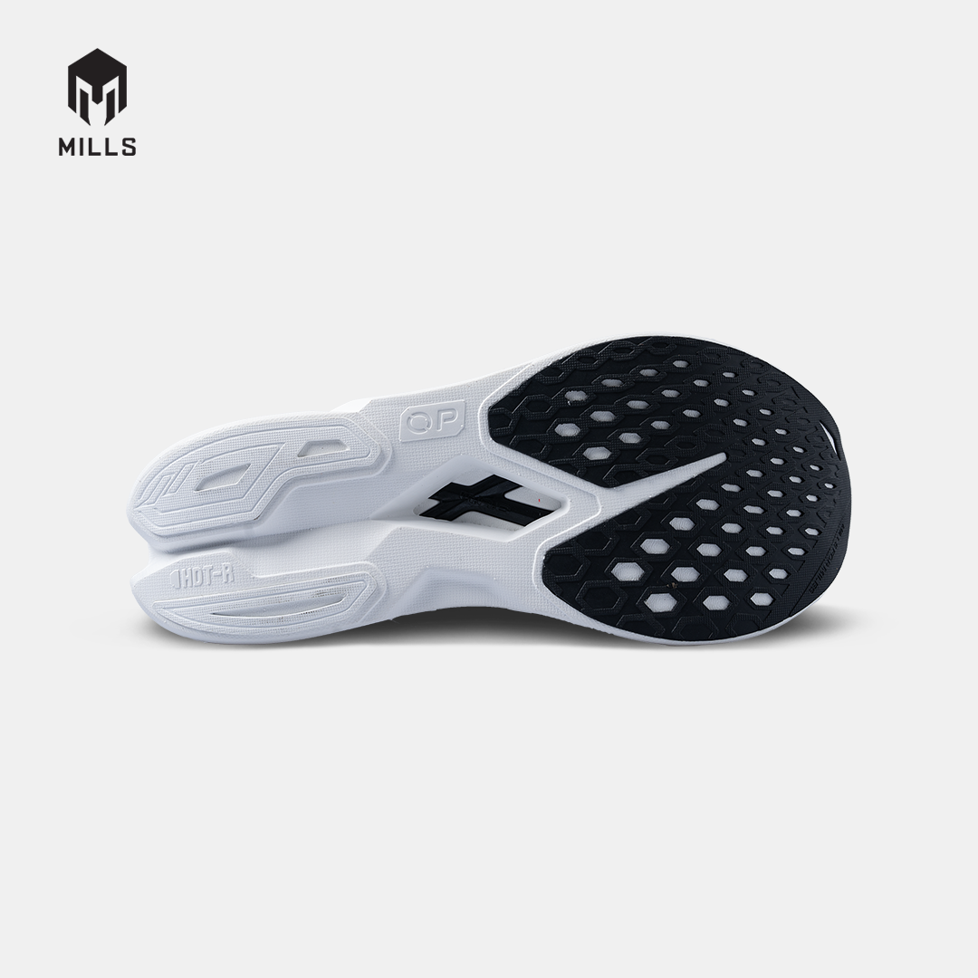 MILLS SEPATU LARI RUNNING SHOES ENERPRO ZENITH WHITE/BLACK 9104503