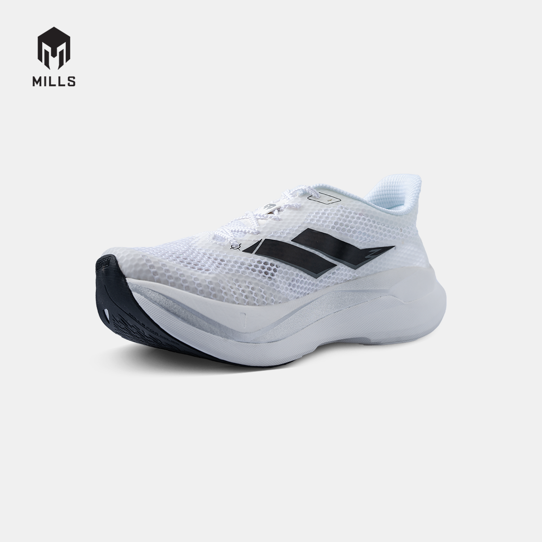 MILLS SEPATU LARI RUNNING SHOES ENERPRO ZENITH WHITE/BLACK 9104503