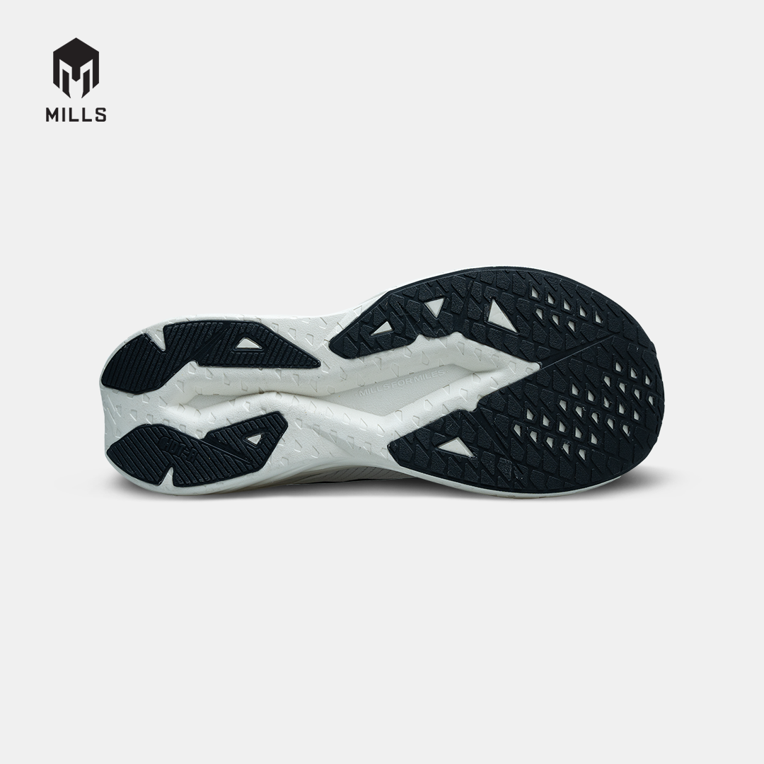 MILLS SEPATU LARI RUNNING SHOES ENERSTRIKE HYPER WHITE/BROKEN.WHITE 9105603