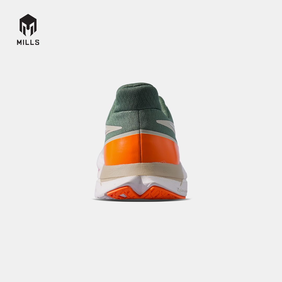 MILLS SEPATU LARI RUNNING SHOES TREXIMO SAGA M3 KHAKI/OFF WHITE/PEEL ORANGE 9106109