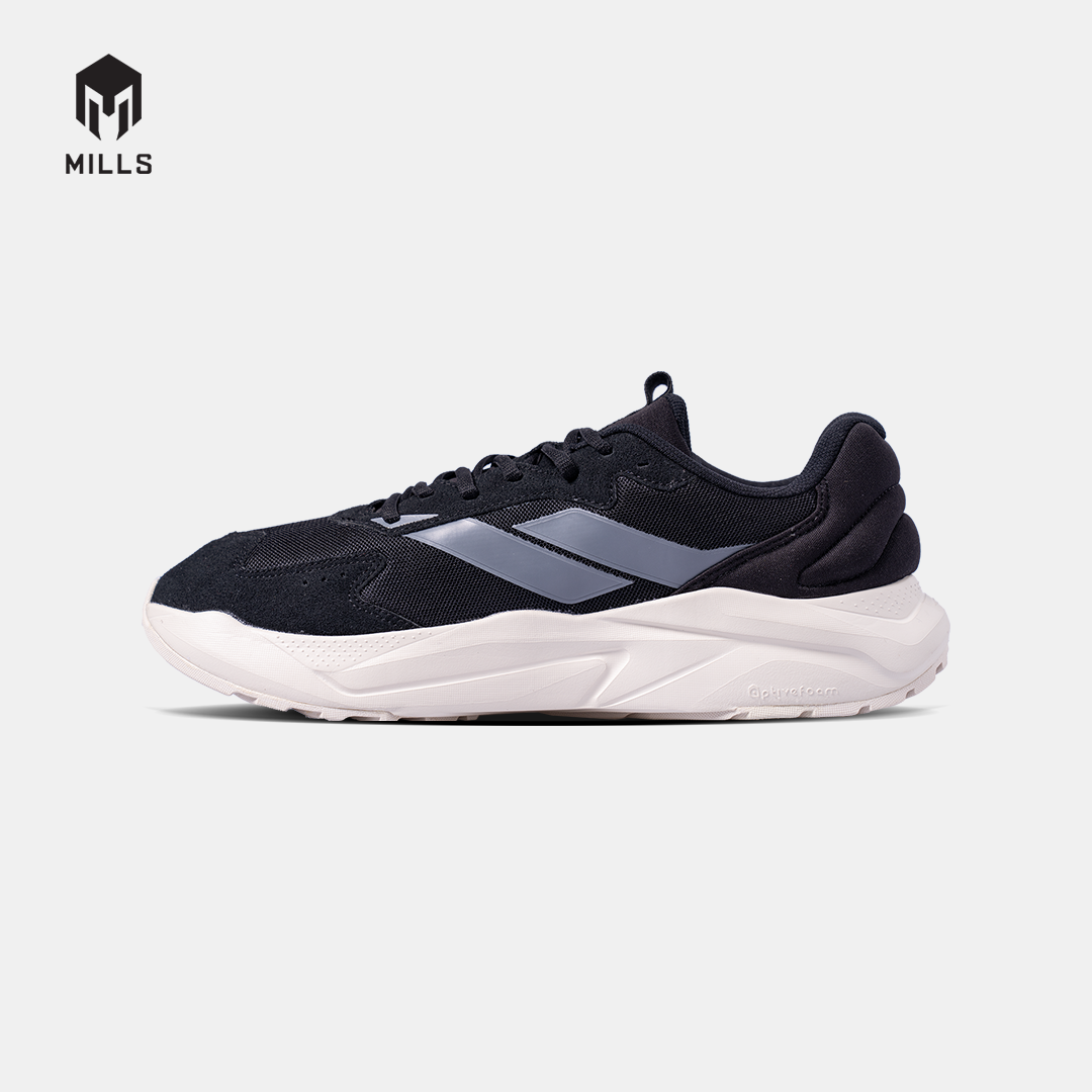 MILLS Sepatu Lifestyle Revolt Edge Black / Broken.White 9702101