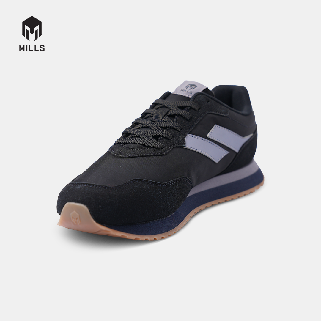 MILLS SEPATU LIFESTYLE TRIPOLI STAR BLACK/DK.GREY/GUM 9701413