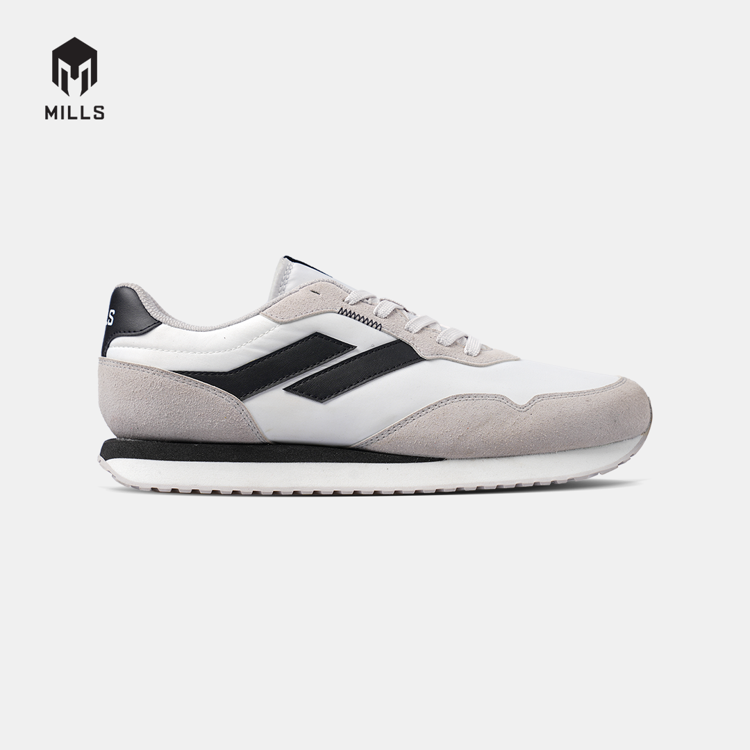 MILLS SEPATU LIFESTYLE TRIPOLI STAR WHITE/GREY/BLACK 9701412