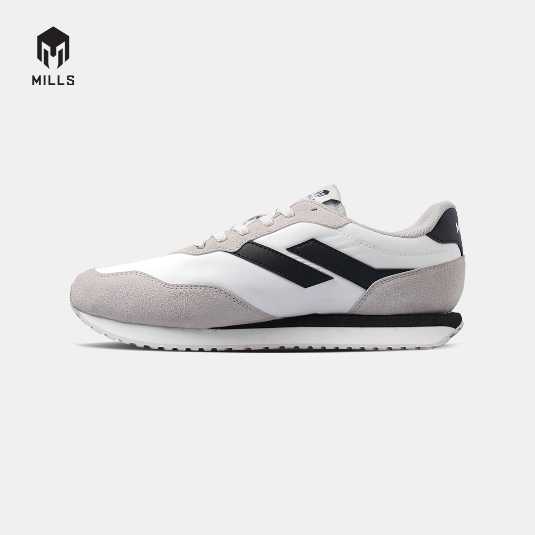 MILLS SEPATU LIFESTYLE TRIPOLI STAR WHITE/GREY/BLACK 9701412