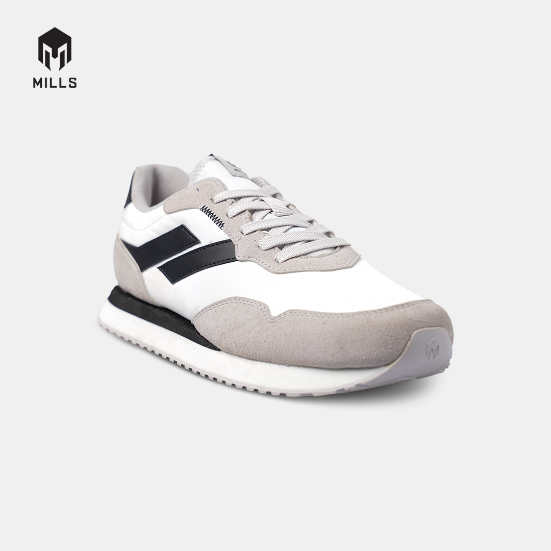 MILLS SEPATU LIFESTYLE TRIPOLI STAR WHITE/GREY/BLACK 9701412