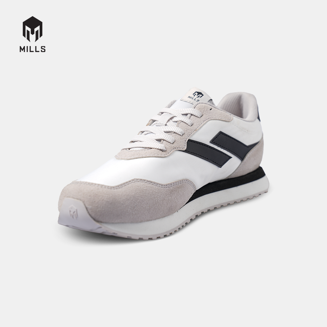 MILLS SEPATU LIFESTYLE TRIPOLI STAR WHITE/GREY/BLACK 9701412
