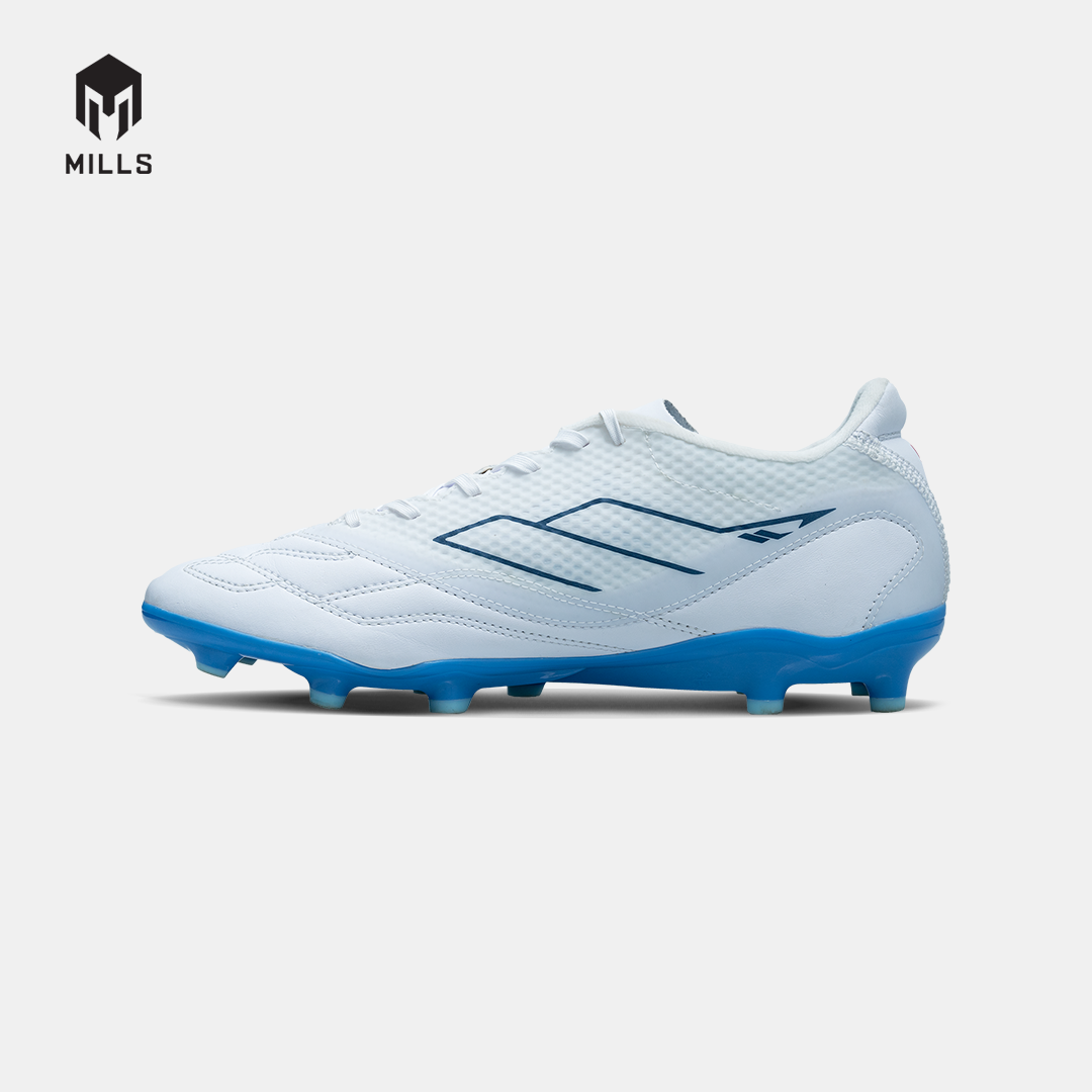 MILLS SEPATU SEPAKBOLA ASTRO SPARTAN M2 PRIME FG WHITE/OCEAN BLUE/NAVY 9301704