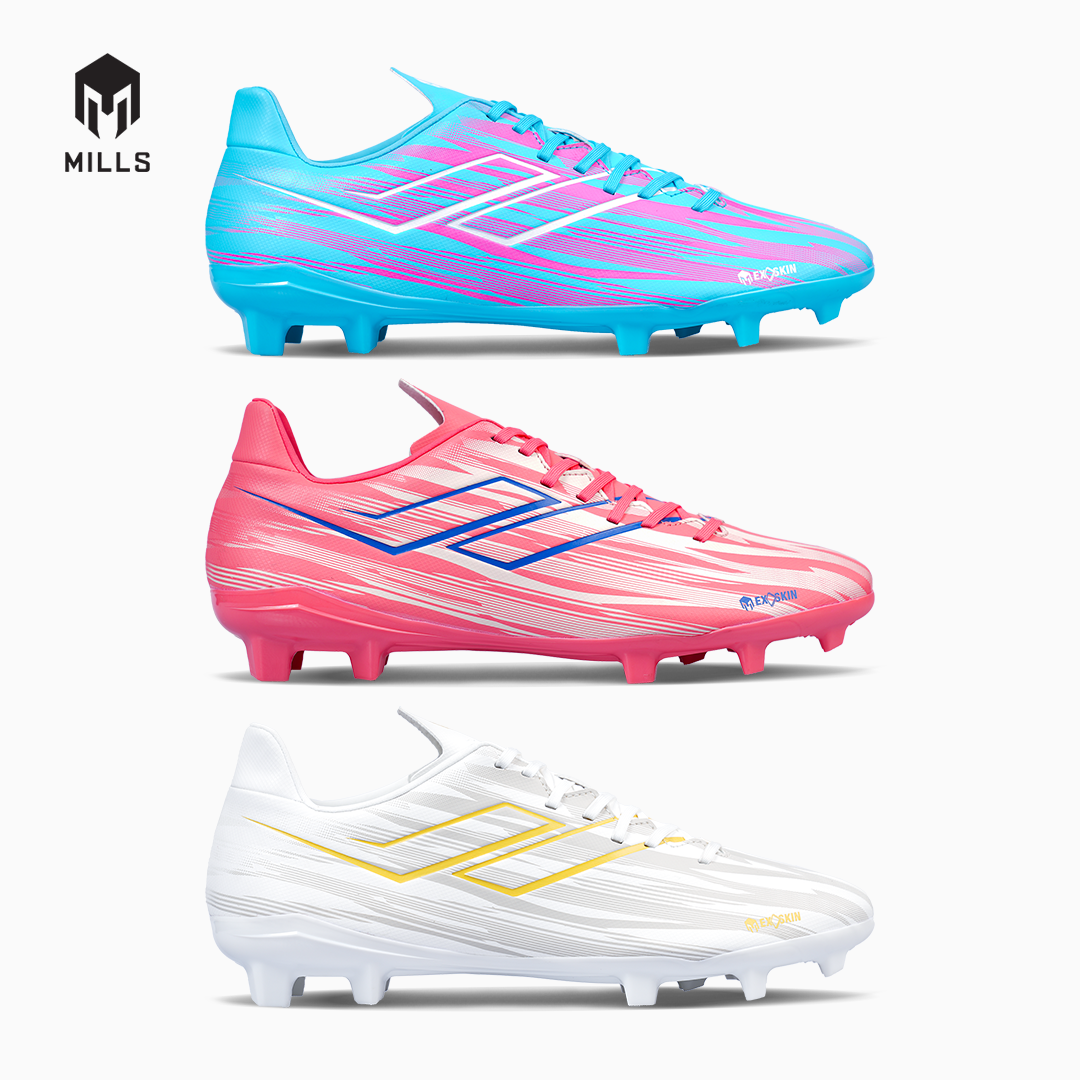 MILLS SEPATU SEPAKBOLA ESPADA FG CORAL/OFF.WHITE/BLUE 9304407