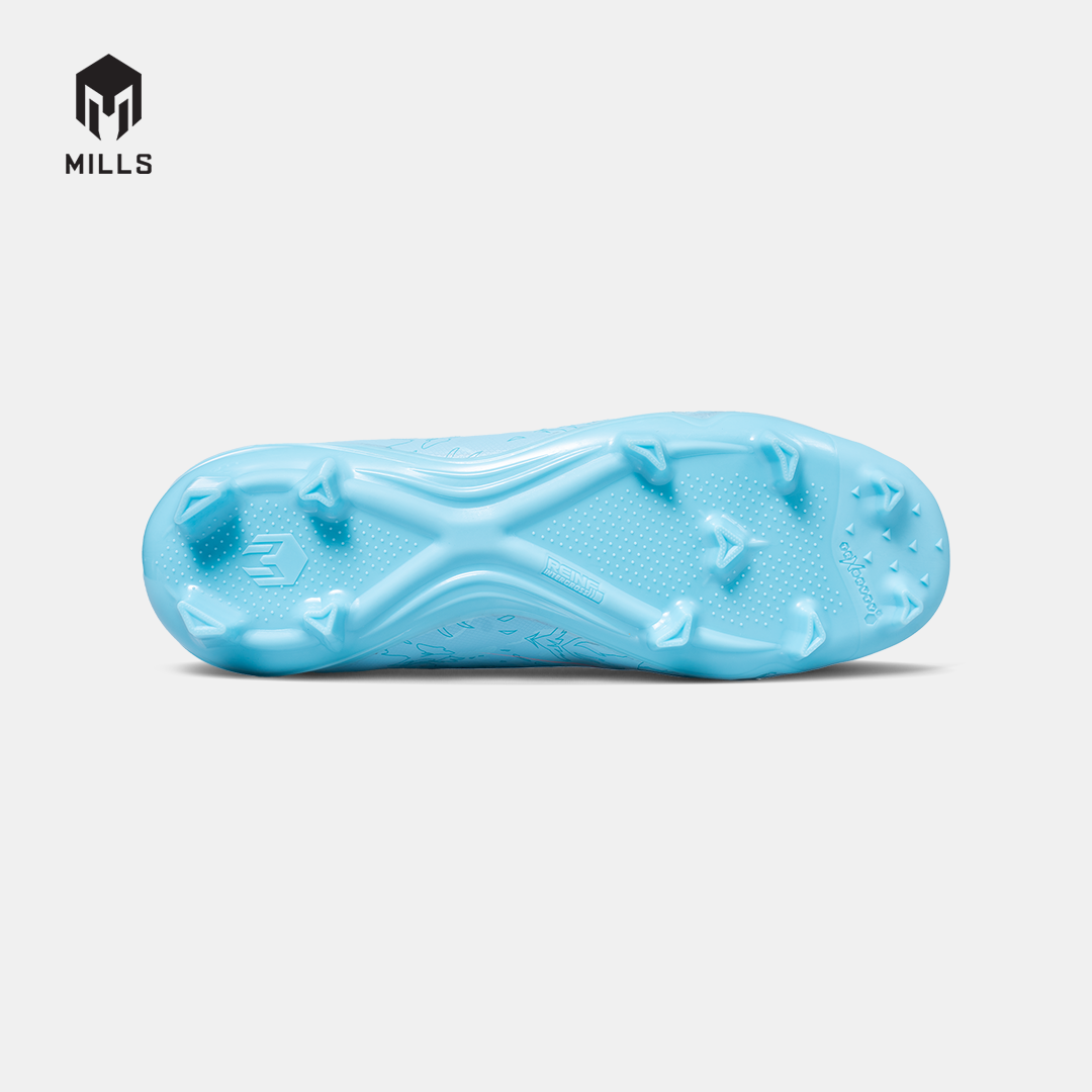 MILLS Sepatu Sepakbola Flame 2.0 FG LT Blue / Tile 9304807