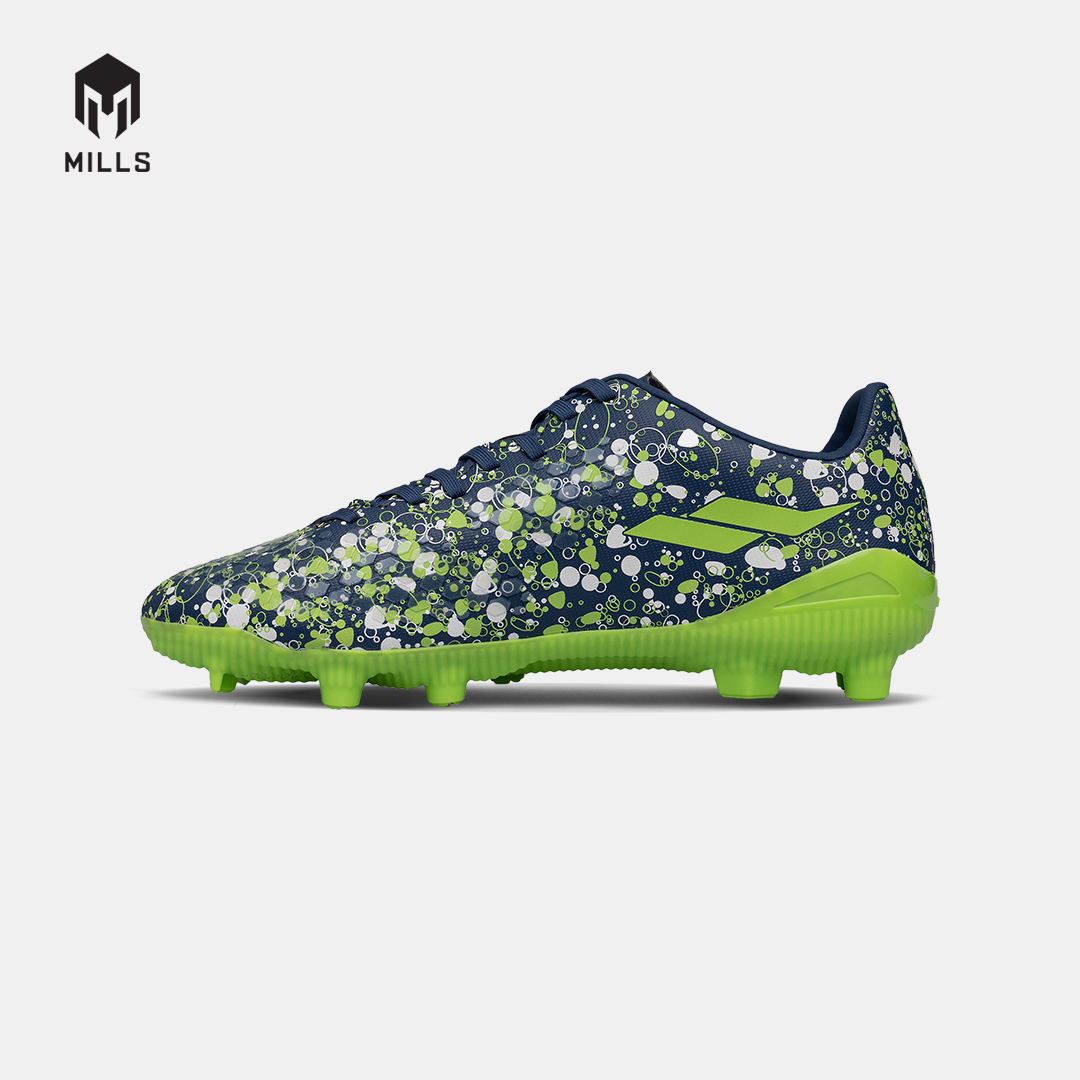 MILLS SEPATU SEPAKBOLA OXY FG JR NAVY/GREEN 9201108