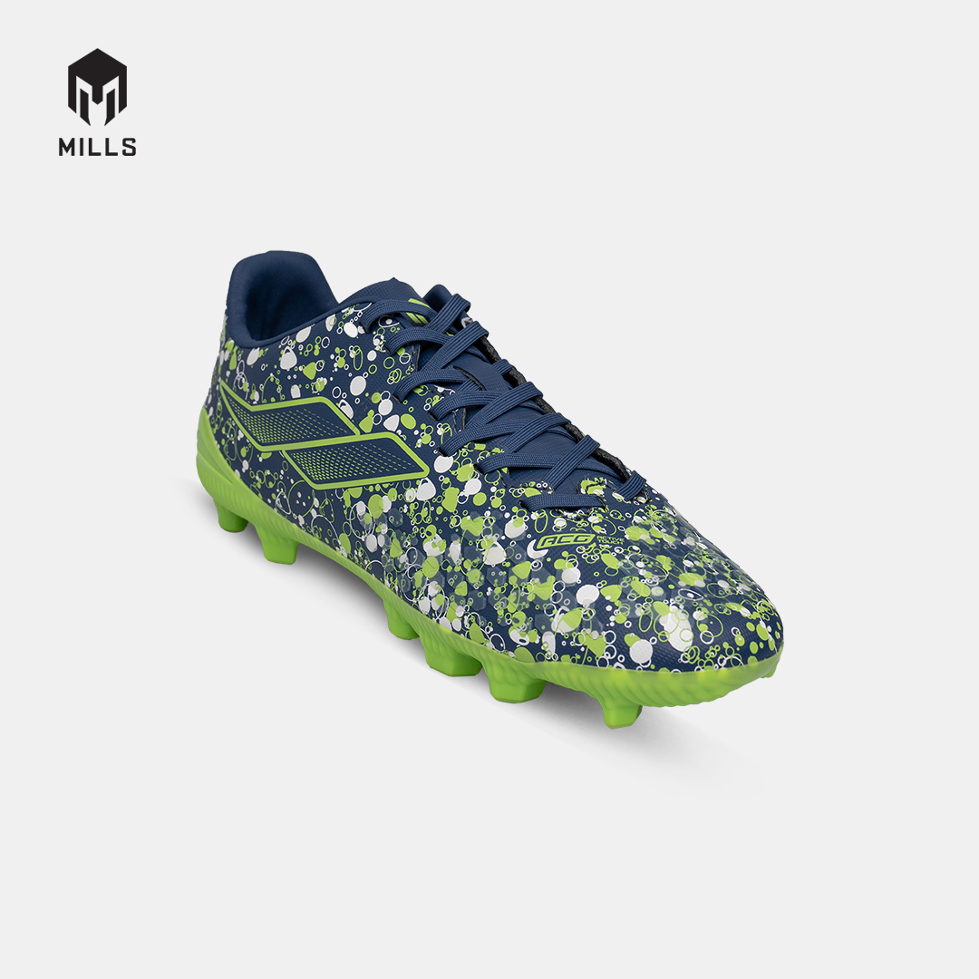 MILLS SEPATU SEPAKBOLA OXY FG JR NAVY/GREEN 9201108