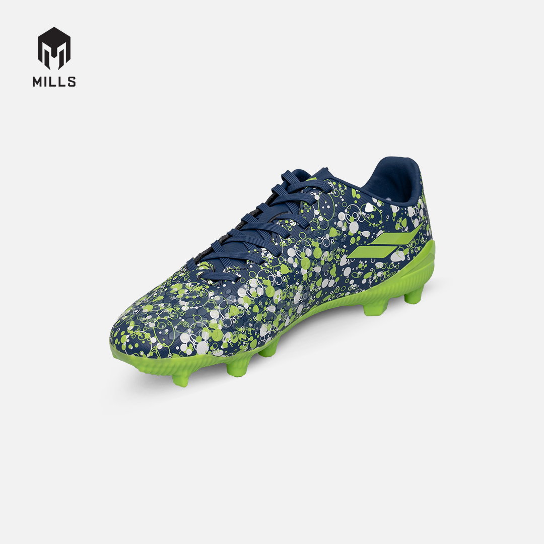 MILLS SEPATU SEPAKBOLA OXY FG JR NAVY/GREEN 9201108