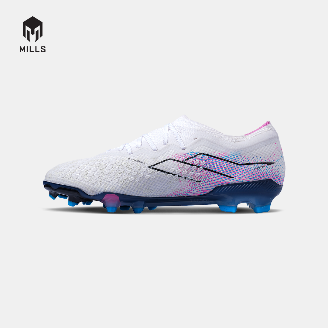 MILLS SEPATU SEPAKBOLA TRITON DEISLER 1.9 ELITE FG WHITE/NAVY/MULTICOLOR 9305404