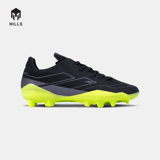 MILLS SEPATU SEPAKBOLA VULCAN 2.0 FG JR BLACK/SILVER/NEON 9203305
