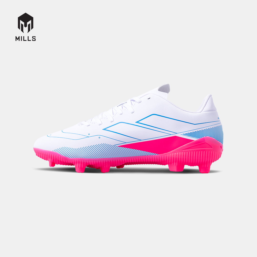 MILLS SEPATU SEPAKBOLA VULCAN 2.0 FG JR WHITE/BLUE/MAGENTA 9203303