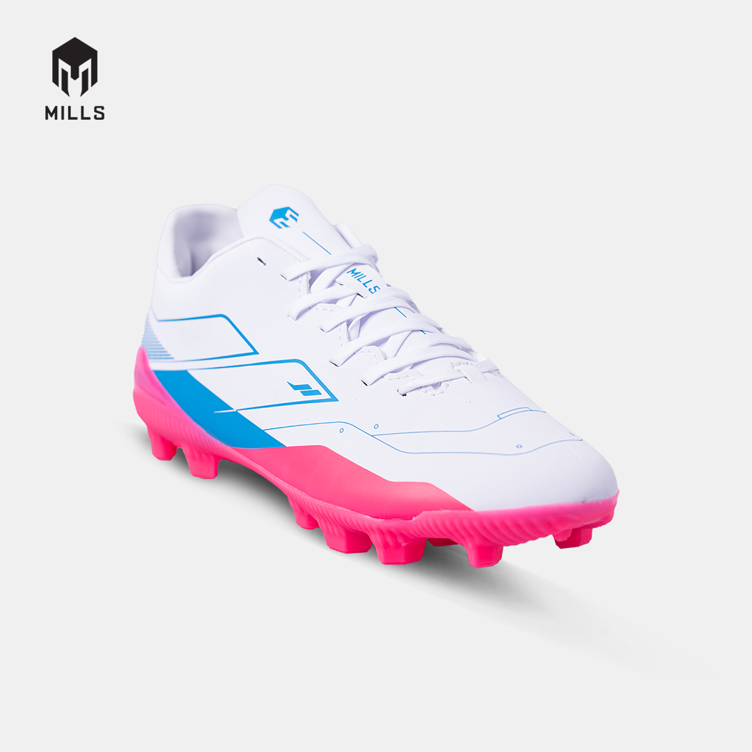 MILLS SEPATU SEPAKBOLA VULCAN 2.0 FG JR WHITE/BLUE/MAGENTA 9203303