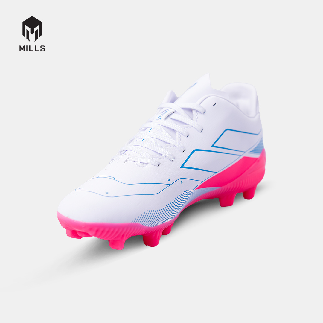 MILLS SEPATU SEPAKBOLA VULCAN 2.0 FG JR WHITE/BLUE/MAGENTA 9203303