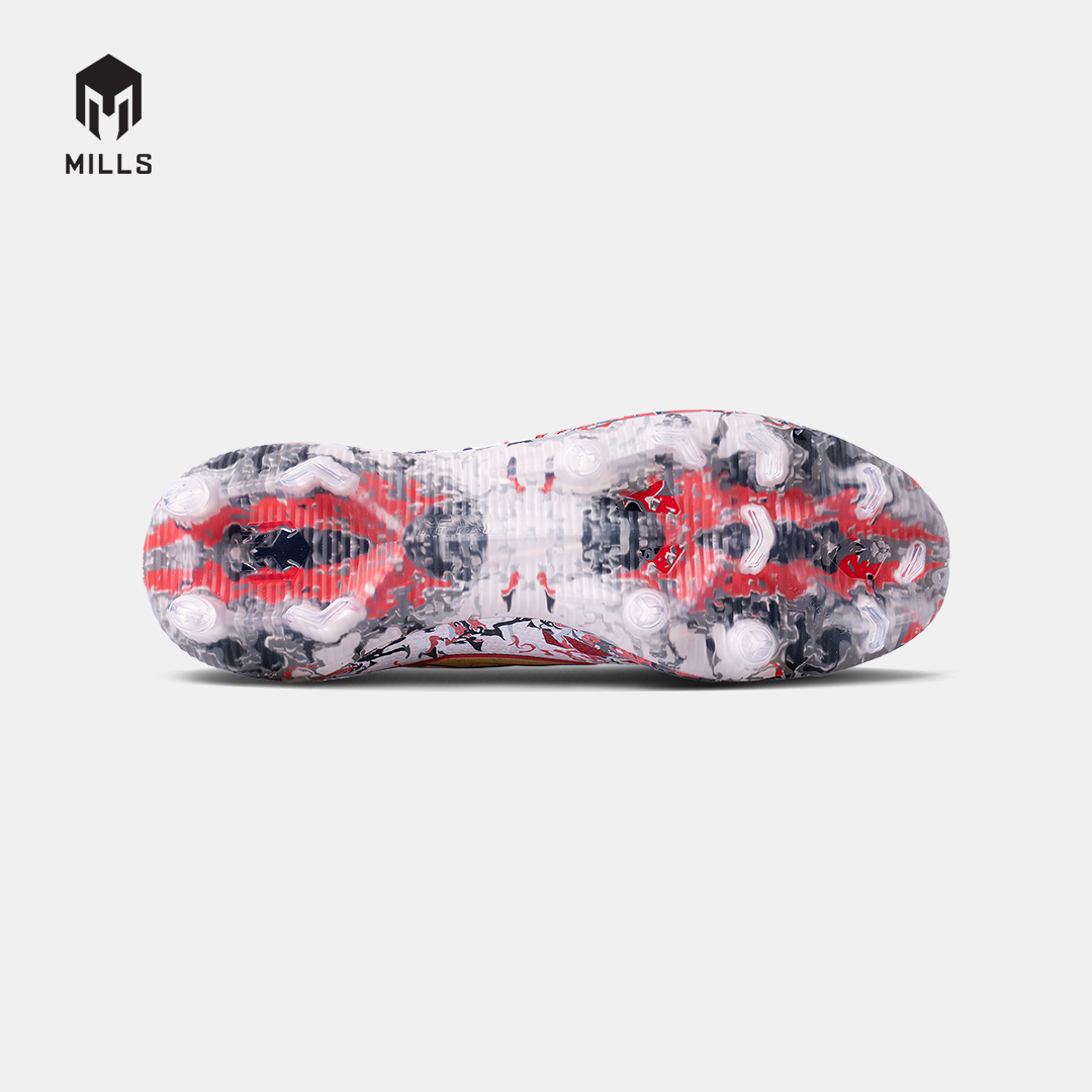 MILLS SEPATU SEPAKBOLA XYCLOPS KALDERA CHROME FG BLACK/RED/GOLD 9306101