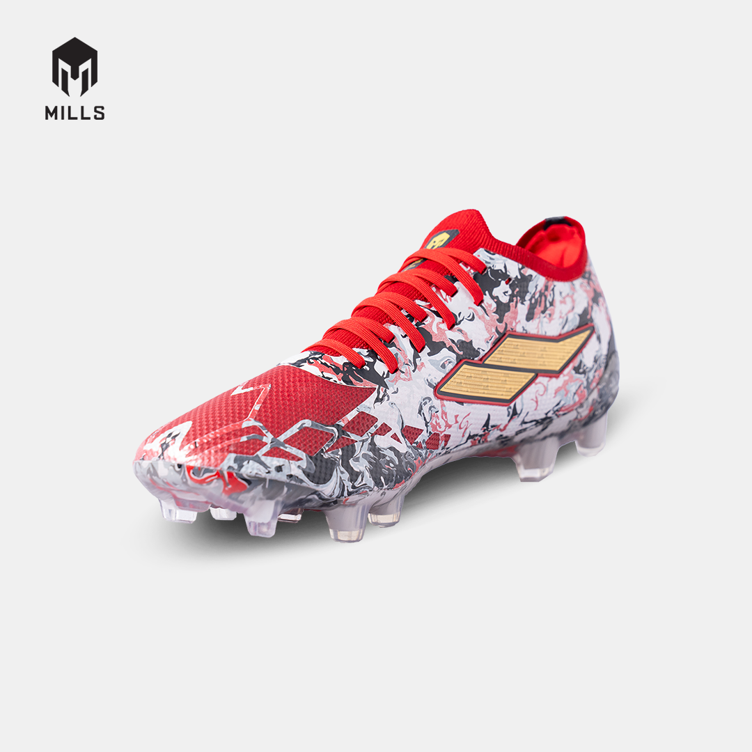 MILLS SEPATU SEPAKBOLA XYCLOPS KALDERA CHROME FG BLACK/RED/GOLD 9306101