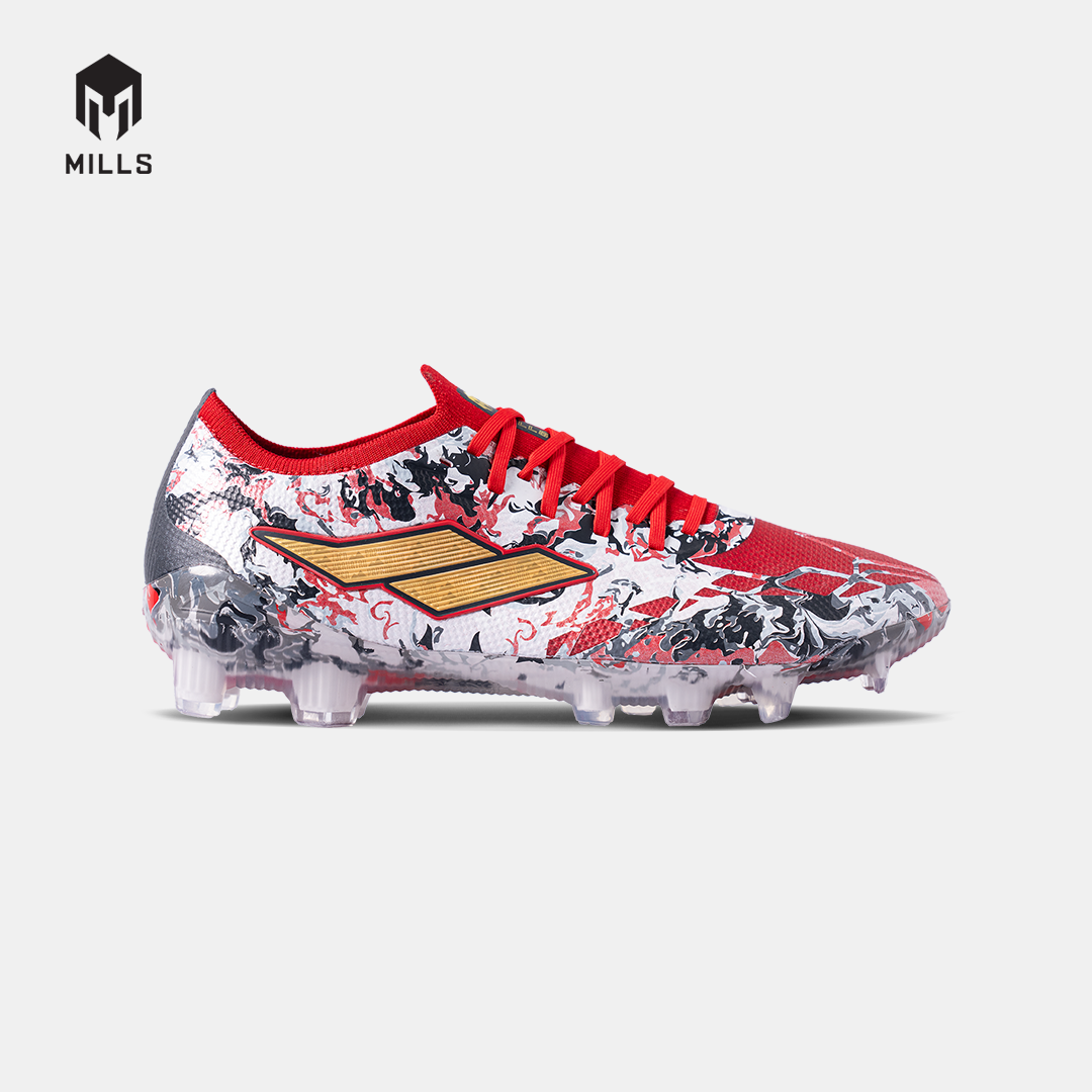 MILLS SEPATU SEPAKBOLA XYCLOPS KALDERA CHROME FG BLACK/RED/GOLD 9306101